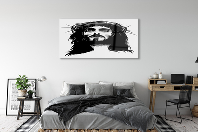 Billede i glas Illustration af Jesus