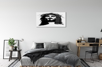 Billede i glas Illustration af Jesus