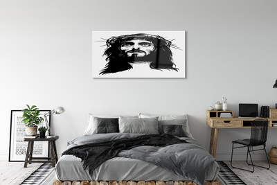 Billede i glas Illustration af Jesus