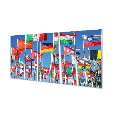 Glas billede Flag