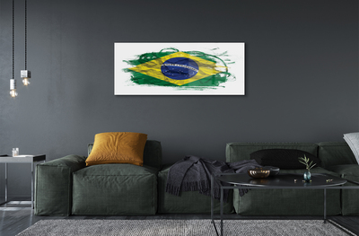 Billede på glas Brasiliens flag