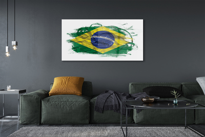 Billede på glas Brasiliens flag