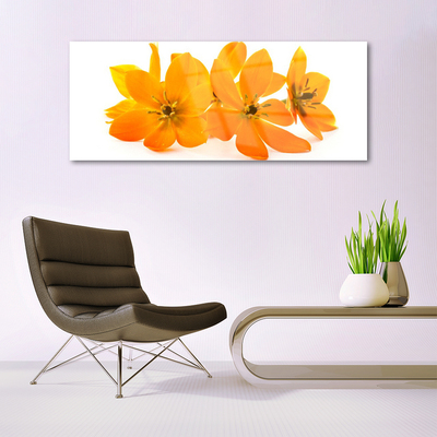 Billede i glas Orange blomst Plante