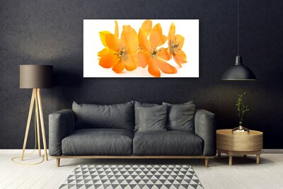 Billede i glas Orange blomst Plante