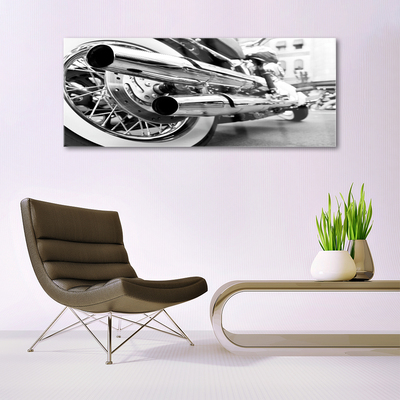 Billede glas Motorbike Art