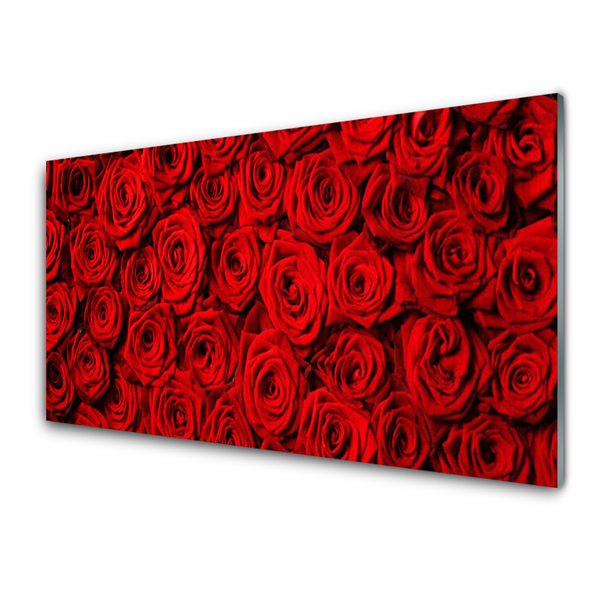 Billede glas Wall Roses