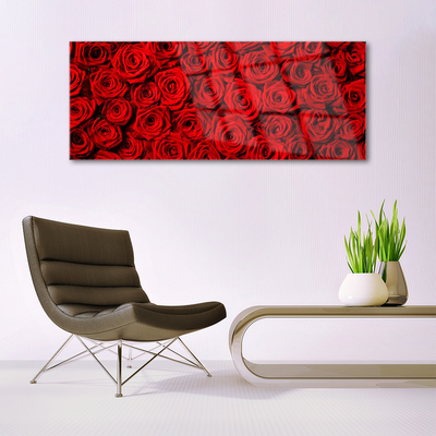 Billede glas Wall Roses