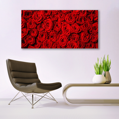 Billede glas Wall Roses