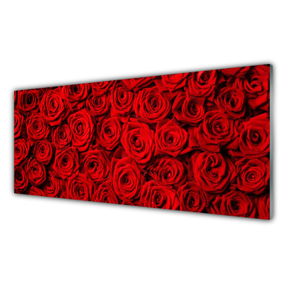 Billede glas Wall Roses