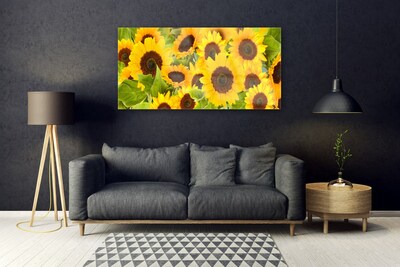 Billede glas Plant Sunflowers