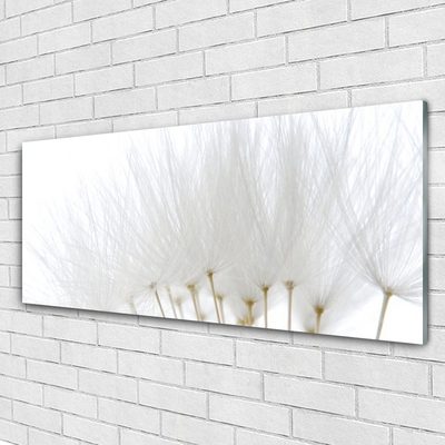 Glasbillede Wall Flowers