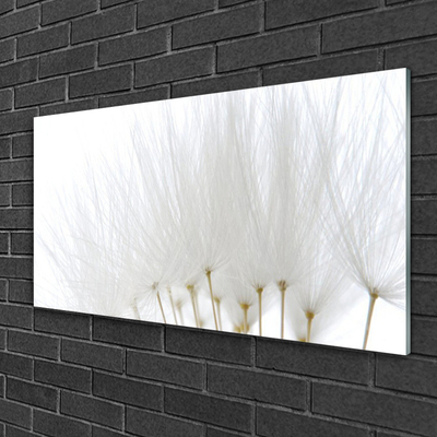 Glasbillede Wall Flowers