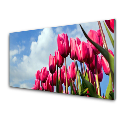 Billede i glas Wall Tulip