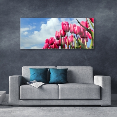 Billede i glas Wall Tulip