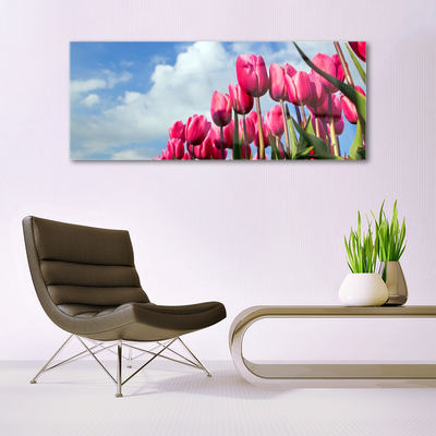 Billede i glas Wall Tulip