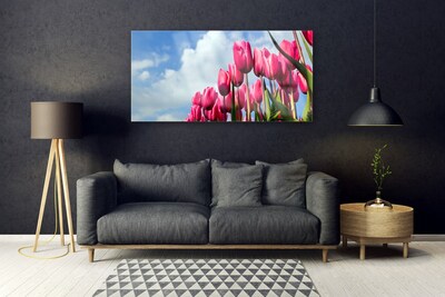 Billede i glas Wall Tulip