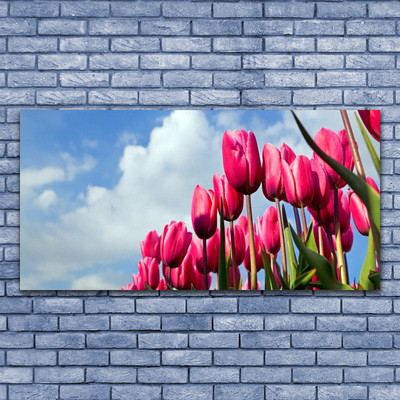 Billede i glas Wall Tulip