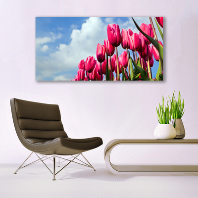 Billede i glas Wall Tulip