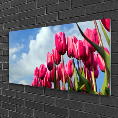 Billede i glas Wall Tulip