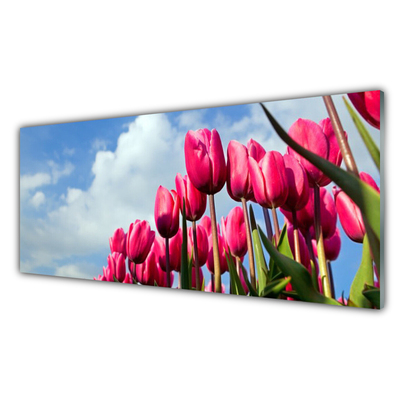 Billede i glas Wall Tulip