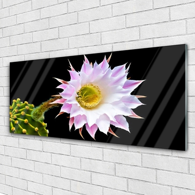 Glasbillede Wall Flower