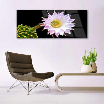 Glasbillede Wall Flower