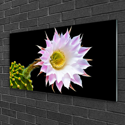 Glasbillede Wall Flower