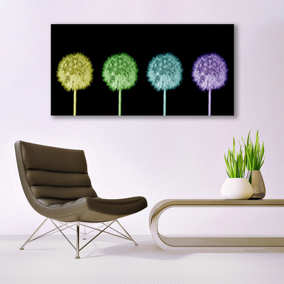 Billede glas Dandelion Plant