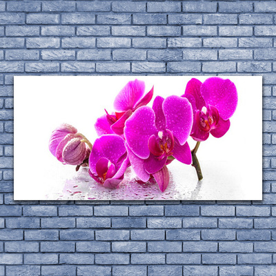 Glasfoto Flowers Pansy