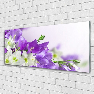 Glas billede Blomster Plante