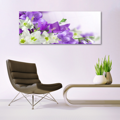 Glas billede Blomster Plante