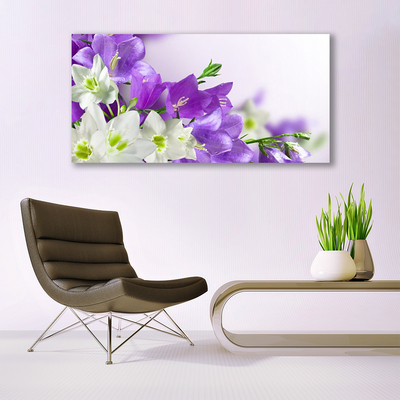 Glas billede Blomster Plante