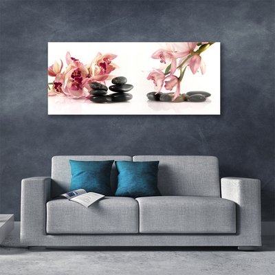 Glasfoto Flower Spa Art Zen