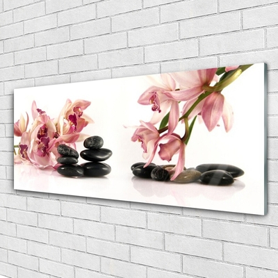 Glasfoto Flower Spa Art Zen