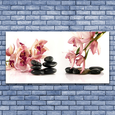 Glasfoto Flower Spa Art Zen