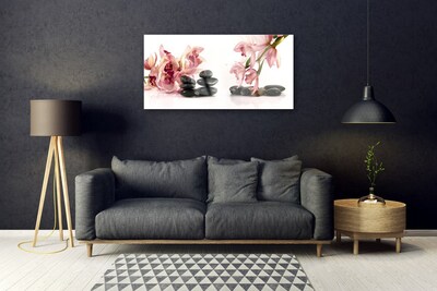 Glasfoto Flower Spa Art Zen