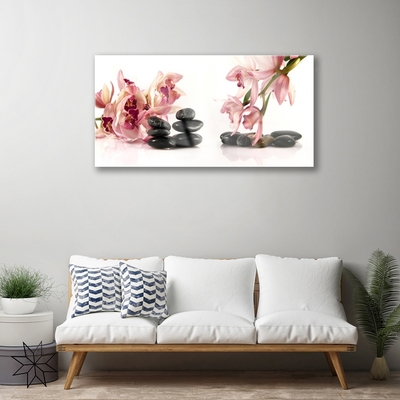 Glasfoto Flower Spa Art Zen