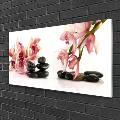 Glasfoto Flower Spa Art Zen