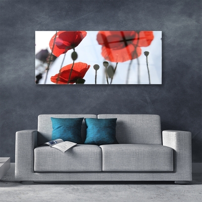 Billede i glas Poppy Plant