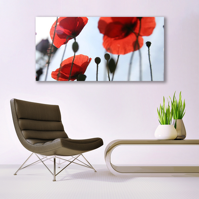 Billede i glas Poppy Plant