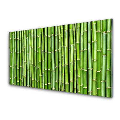 Glas billede Bamboo Flower Plant