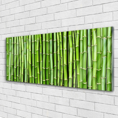 Glas billede Bamboo Flower Plant