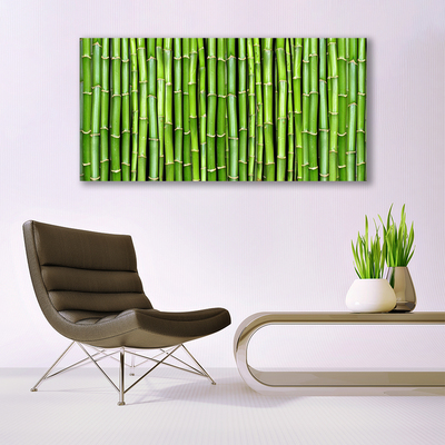 Glas billede Bamboo Flower Plant