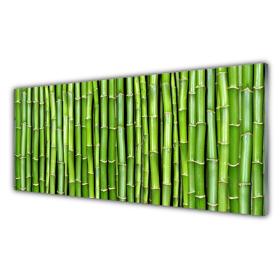 Glas billede Bamboo Flower Plant