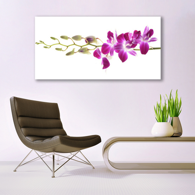 Glas billede Blomster Plante Natur