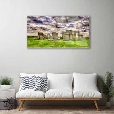 Print på glas Stonehenge Landscape