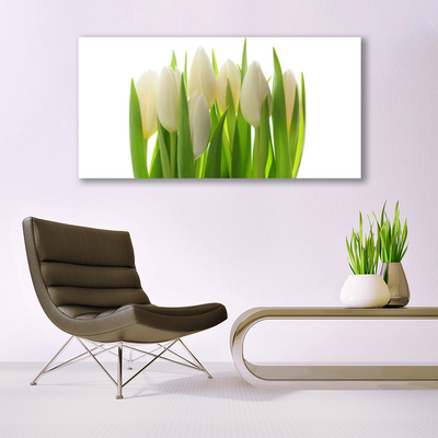 Glasbillede Tulipaner Plante Natur