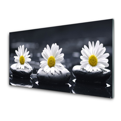 Glas billede Daisy Stones Plant