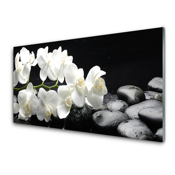 Billede i glas Flower Stones Plant