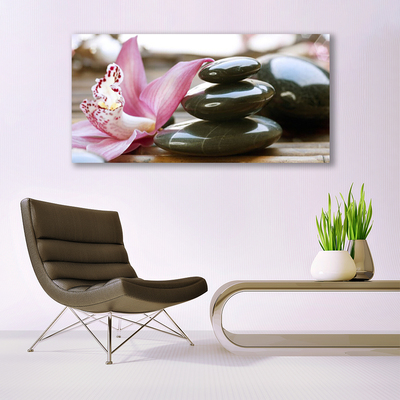 Billede i glas Flower Orchid Art